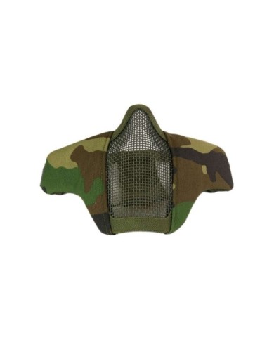 MASCARA DP-FM-003-007 TACTICAL FOLDABLE FACEMASK WOODLAND