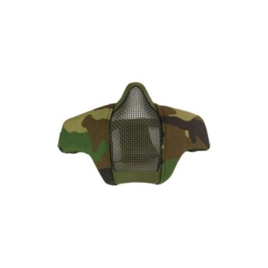 MASCARA DP-FM-003-007 TACTICAL FOLDABLE FACEMASK WOODLAND