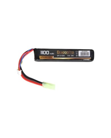 BATERIA DRAGONPRO DP-L11-020 11.1V 1100MAH 25C LIPO 101X21X18MM