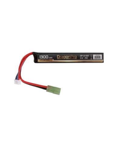 BATERIA DRAGONPRO DP-L11-021 11.1V 1300MAH 25C LIPO 116X17X22