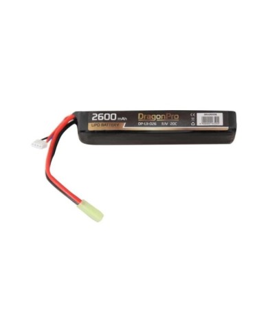 BATERIA DRAGONPRO DP-L11-026 11.1V 2600MAH 20C LIPO 128X21X34MM