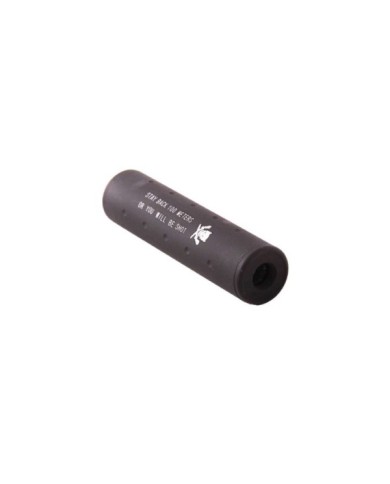 SILENCIADOR SKULL 130MM NEGRO