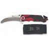 navaja roja / negra K25 seguridad. H:9.5
