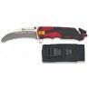 navaja roja / negra K25 seguridad. H:9.5