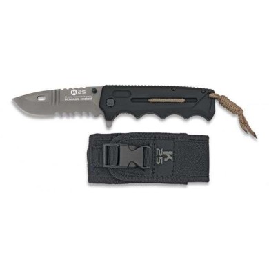 navaja k25 con sierra titanium. hoja:9.3