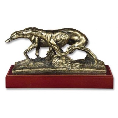 Trofeo resina GALGOS con peana (13.5cm)