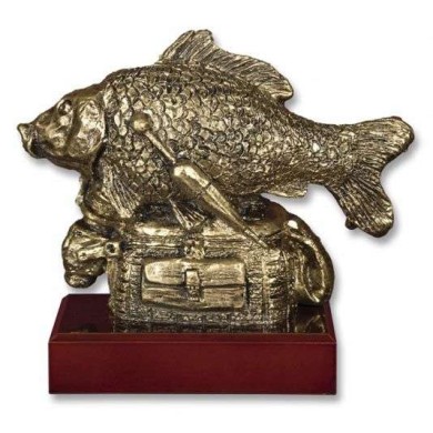 Trofeo resina BESUGO con peana (17.5cm )