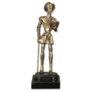 Trofeo resina QUIJOTE con peana (24 cm)