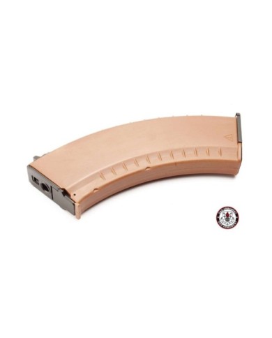 CARGADOR COLOR TEJA AK74 60BB G&G (G-08-037)