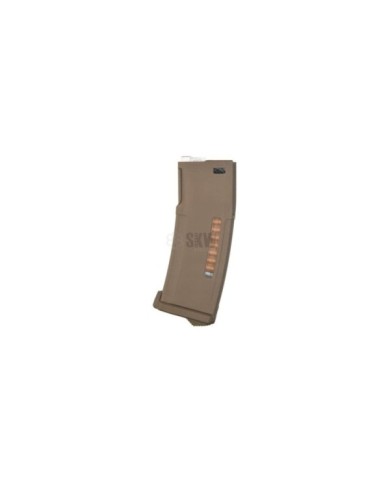 CARGADOR CORTO POLIMERO AEG M4 190 RDS NEGRO SAIGO