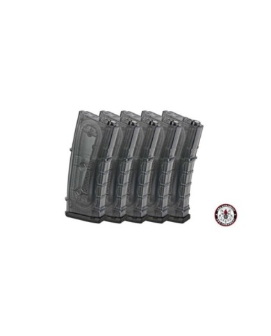 PACK 5 CARGADORES GR16(TAINTED) 105 RDS G&G (G-08-151)