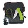 SET: Caja + Navaja USA + Paracord verde