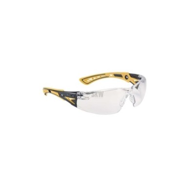 GAFAS BOLLE RUSH+ PC TRANSPARENTE AMARILLO