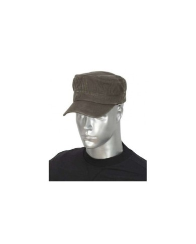 Gorra verde BARBARIC canvas