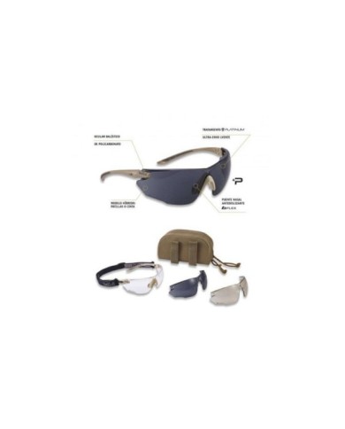 Gafa BOLLE COMBAT KIT TAN.