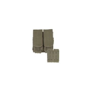 POUCH PORTA CARGADOR. M4 / M16 OLIVA DOBLE