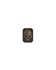 PARCHE 3D SKULL PVC