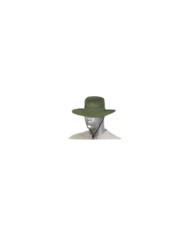 Sombrero rejilla verde BARBARIC