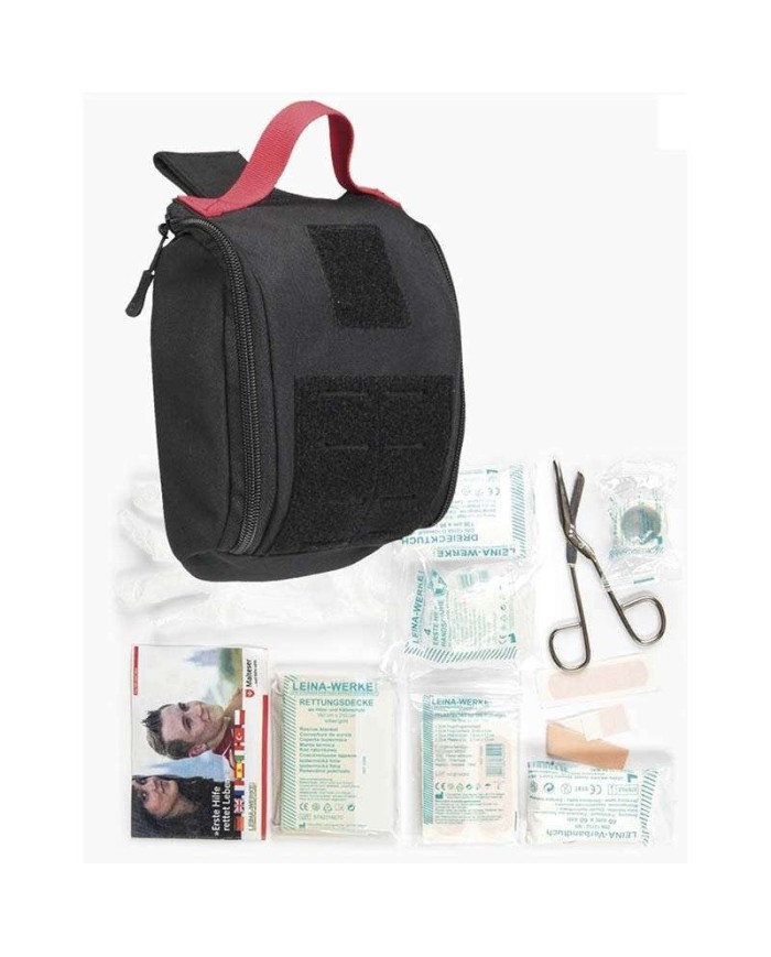 POUCH PRIMEROS AUXILIOS NEGRO