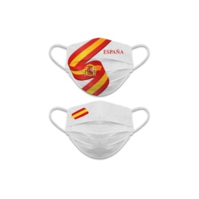 Mascarilla reversible Bandera España