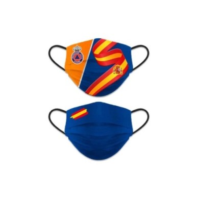 Mascarilla reversible PROTECCION CIVIL