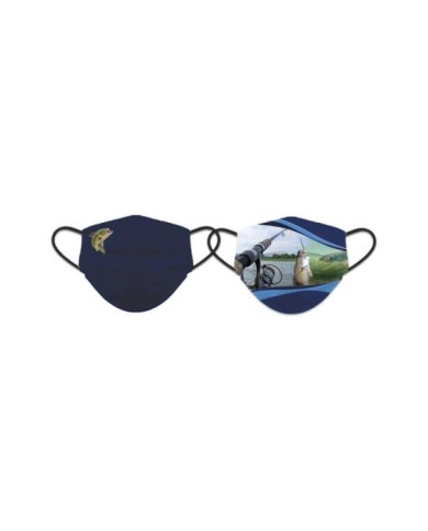 Mascarilla Reversible Pesca