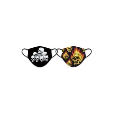 Mascarilla Reversible Multicalaveras
