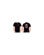 CAMISETA BASICA BARBARIC NEGRA TEMPLARIO