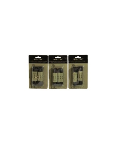 CORDONES ZAPATO ENCERADO NEGRO 180CM