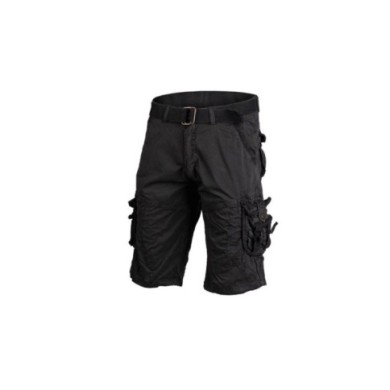 PANTALON CORTO SUPERVIVENCIA NEGRO