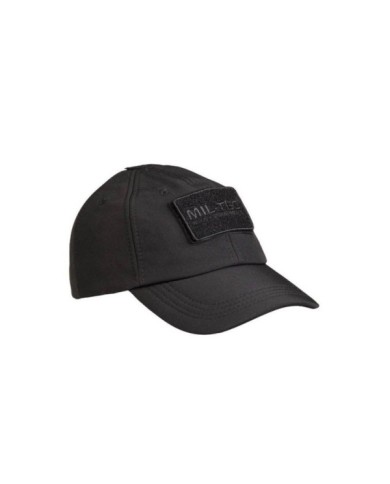 GORRA MILTEC NEGRA SOFTSHELL