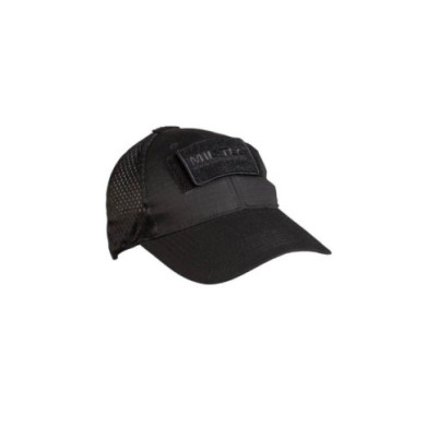 GORRA MILTEC NETZ NEGRA