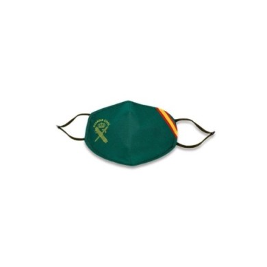 PROTECTOR FACIAL GUARDIA CIVIL VERDE