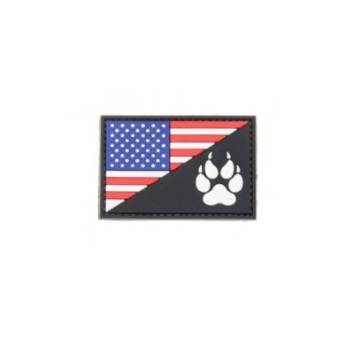 PARCHE BANDERA USA K9