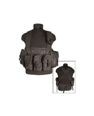 CHALECO  RIG 6 BOLSILLO NEGRO