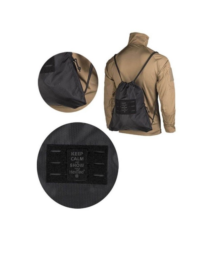 BOLSA DE DEPORTE HEXTAC® NEGRA