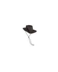 GORRO BUSH CON BOTON A PRESION NEGRO