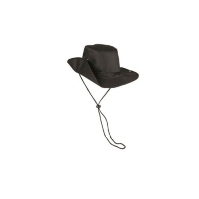 GORRO BUSH CON BOTON A PRESION NEGRO