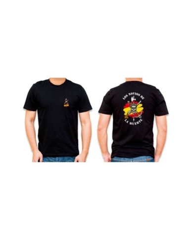 CAMISETA BASICA NEGRA LEGION