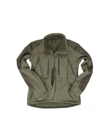 CHAQUETA SOFTSHELL MIL-TEC® PLUS OLIVA