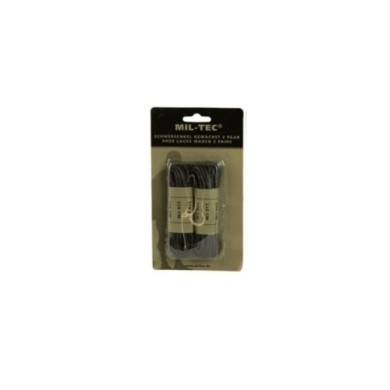 CORDONES ENCERADOS NEGRO 140CM