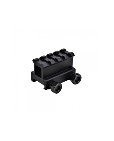 JS-TACTICAL 4 RANURA WEAVER RAIL ELEVADOR DE 1 PULGADA