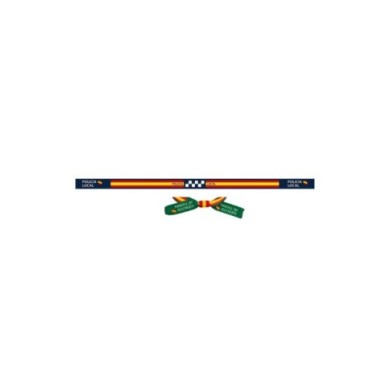 PULSERA TELA - POLICIA LOCAL- 6PZS