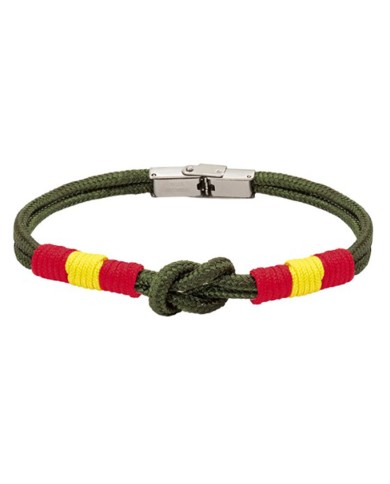 Pulsera Barbaric Bandera de España de Cuerda