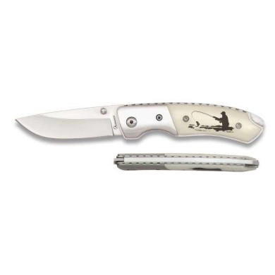 navaja albainox deluxe pesca. hoja 6.5