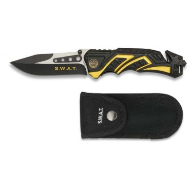 Navaja Albainox SWAT Color Amarillo. H:9
