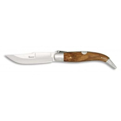 Navaja TEJA Nº1.Olivo. Hoja: 10 cm