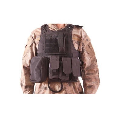 CHALECO PLATE CARRIER NEGRO DELTA TACTICS V07