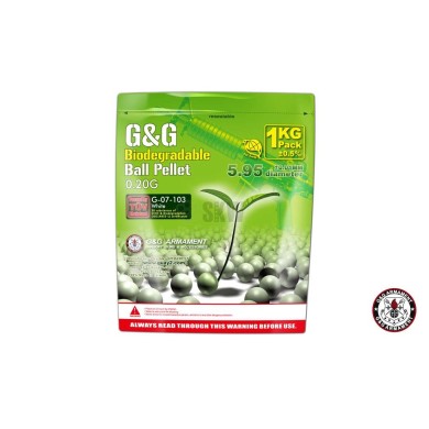 BIO BB 0.20G 1KG VERDE G&G (G-07-128)