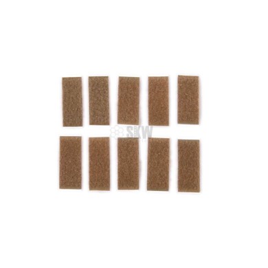 SET VELCRO CASCO 3,8X1,8 TAN